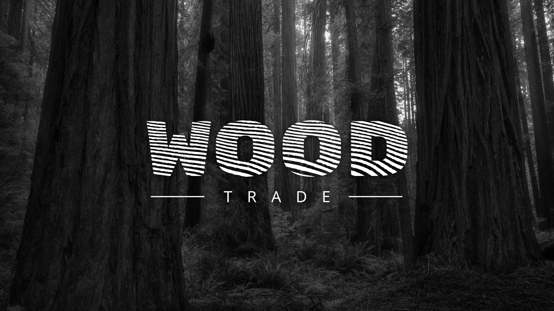 Разработка логотипа для компании «Wood Trade» в Чите